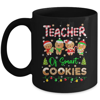 Christmas Teacher Of Smart Cookies Funny Cute Gingerbread Mug | teecentury