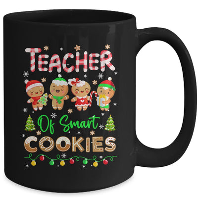 Christmas Teacher Of Smart Cookies Funny Cute Gingerbread Mug | teecentury