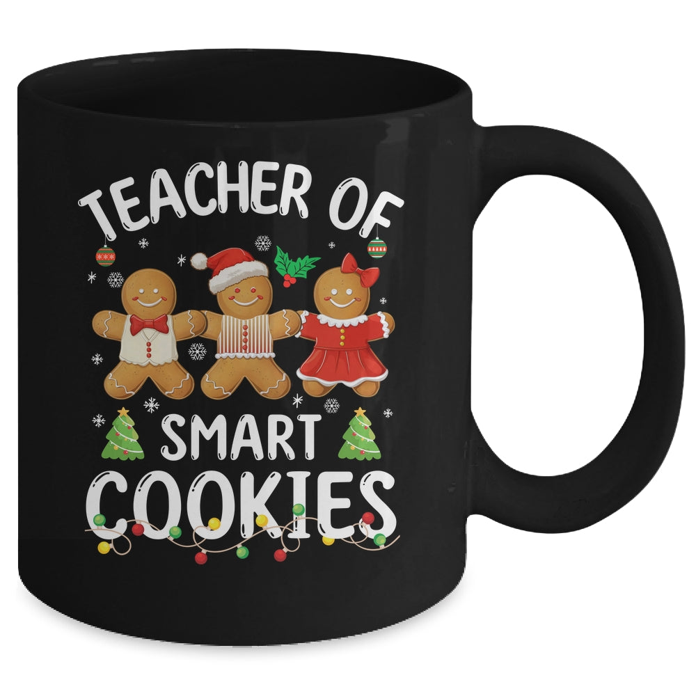 Christmas Teacher Of Smart Cookies Gingerbreads Holiday Xmas Mug | teecentury