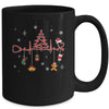 Christmas Tree Heartbeat Funny Christmas Nursing Costume Mug | teecentury