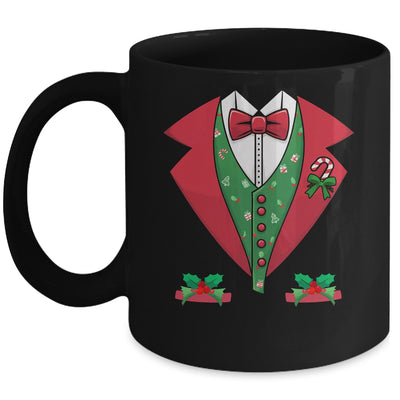 Christmas Tuxedo Funny Christmas Santa Tuxedo Xmas Mug | teecentury