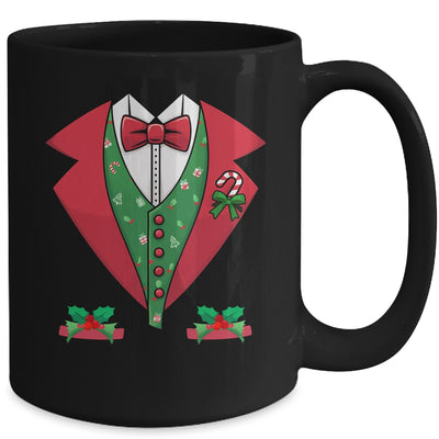 Christmas Tuxedo Funny Christmas Santa Tuxedo Xmas Mug | teecentury