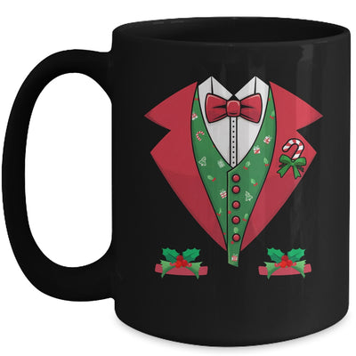 Christmas Tuxedo Funny Christmas Santa Tuxedo Xmas Mug | teecentury