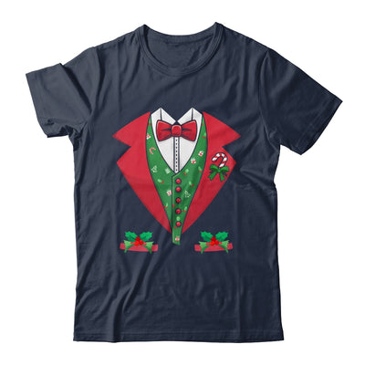 Christmas Tuxedo Funny Christmas Santa Tuxedo Xmas Shirt & Sweatshirt | teecentury
