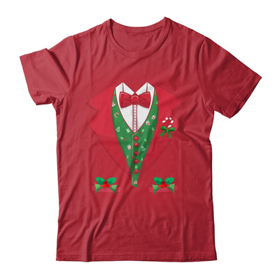 Christmas Tuxedo Funny Christmas Santa Tuxedo Xmas Shirt & Sweatshirt | teecentury