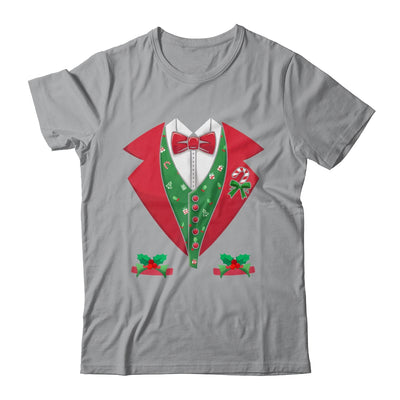 Christmas Tuxedo Funny Christmas Santa Tuxedo Xmas Shirt & Sweatshirt | teecentury