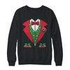 Christmas Tuxedo Funny Christmas Santa Tuxedo Xmas Shirt & Sweatshirt | teecentury