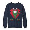 Christmas Tuxedo Funny Christmas Santa Tuxedo Xmas Shirt & Sweatshirt | teecentury