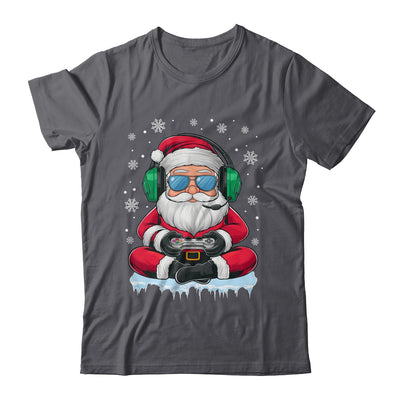 Christmas Xmas Boys Men Video Game Santa Claus Funny Shirt & Sweatshirt | teecentury