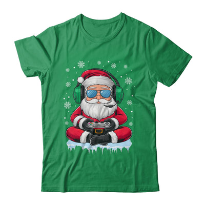 Christmas Xmas Boys Men Video Game Santa Claus Funny Shirt & Sweatshirt | teecentury