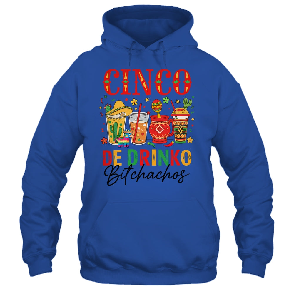 Cinco De Drinko Bitchachos Cinco De Mayo Men Women Drinking Shirt & Tank Top | teecentury