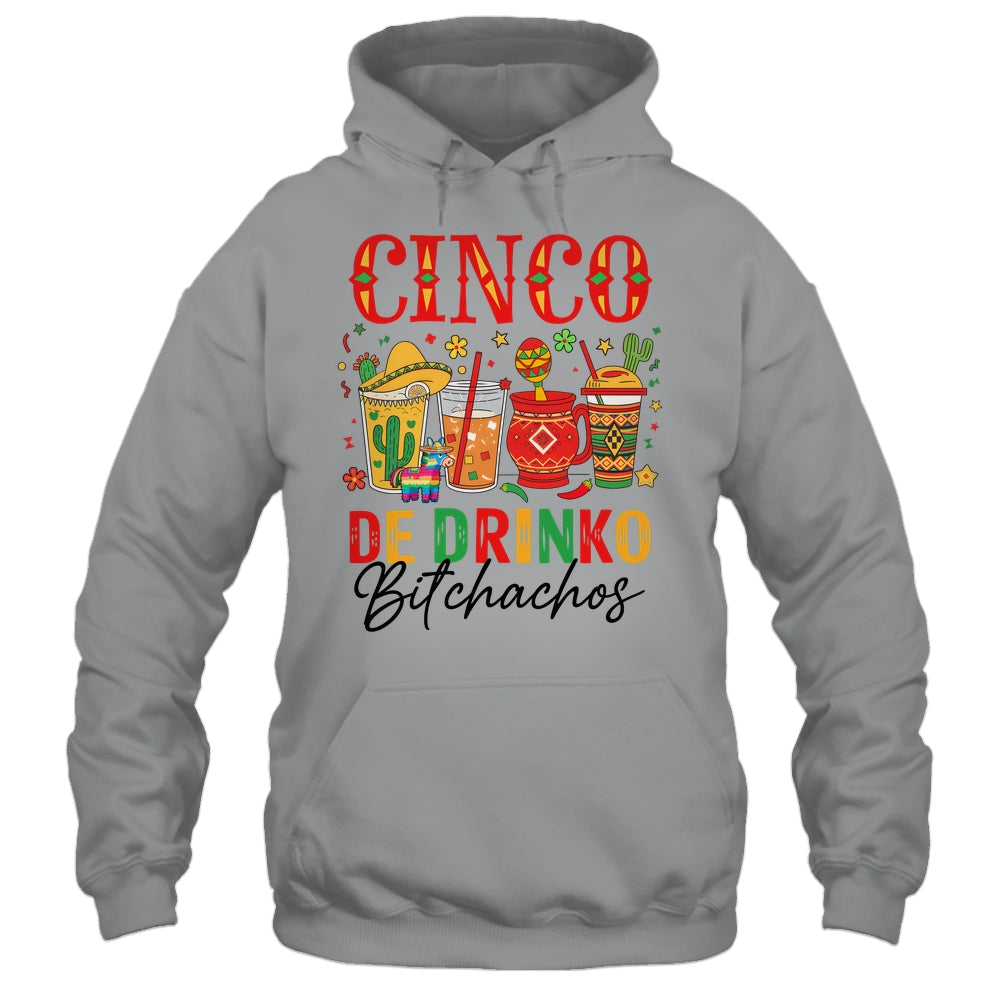 Cinco De Drinko Bitchachos Cinco De Mayo Men Women Drinking Shirt & Tank Top | teecentury