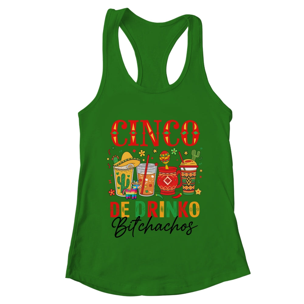Cinco De Drinko Bitchachos Cinco De Mayo Men Women Drinking Shirt & Tank Top | teecentury