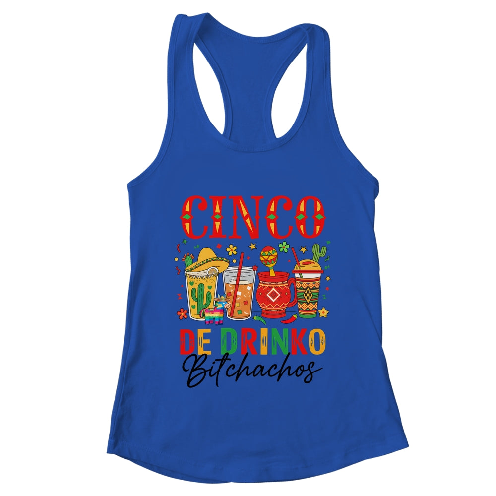 Cinco De Drinko Bitchachos Cinco De Mayo Men Women Drinking Shirt & Tank Top | teecentury