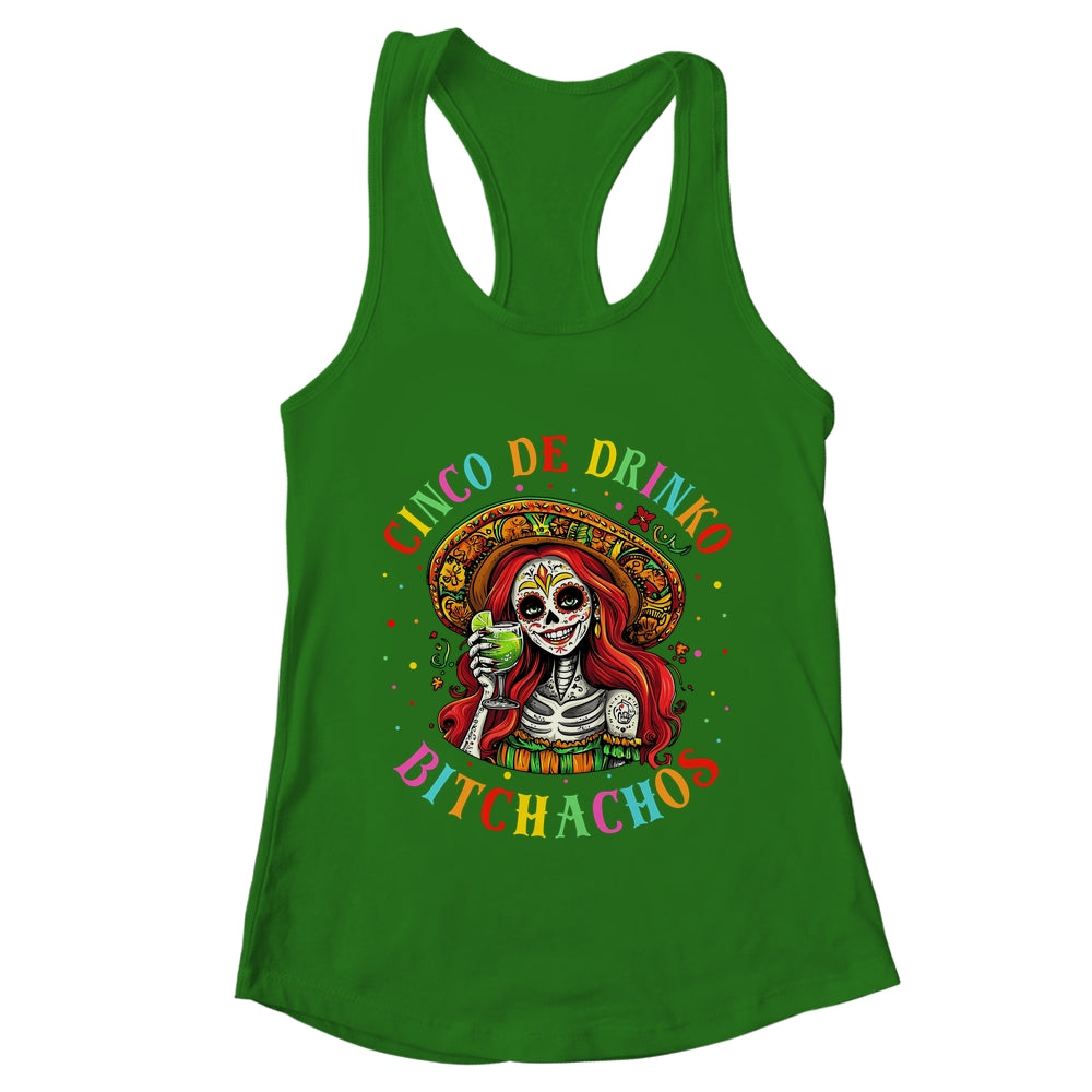 Cinco De Mayo Funny Mexican Party Cinco De Drinko Bitchachos Shirt & Tank Top | teecentury