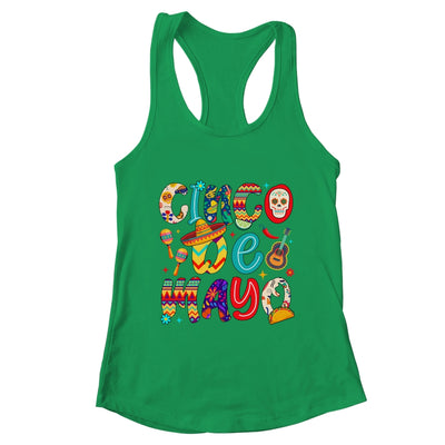 Cinco De Mayo Party Mexican Lets Fiesta Mama Sombrero Taco Shirt & Tank Top | teecentury