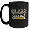 Class Dismissed Last Day Of School Camouflage Graduation Boy Mug | teecentury