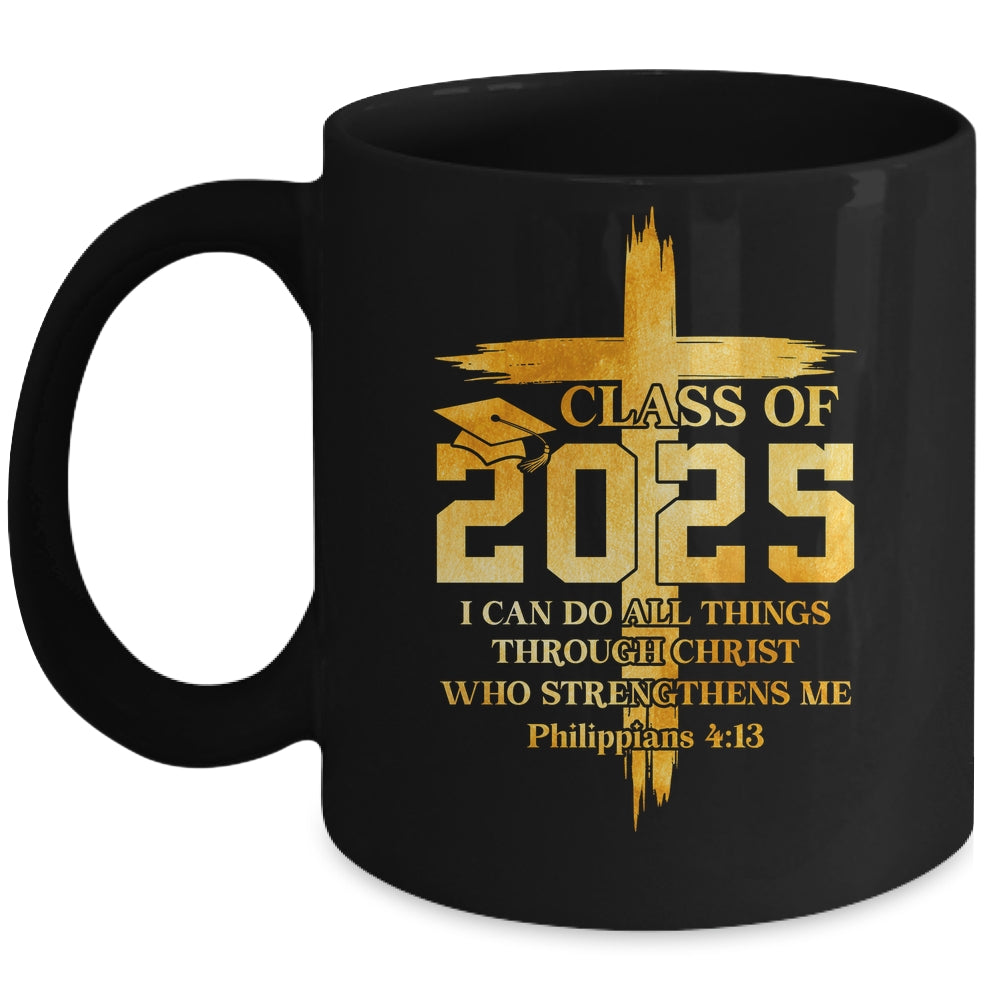 Class Of 2025 Christian Graduation Senior Graduate Men Women Mug | teecentury