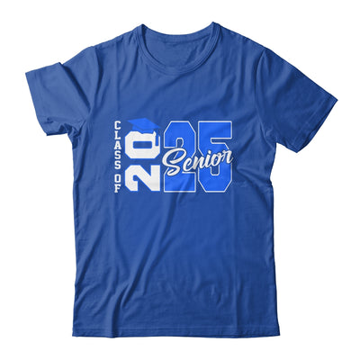 Class Of 2025 Senior 2025 Graduation 2025 Back To School Blue Shirt & Hoodie | teecentury