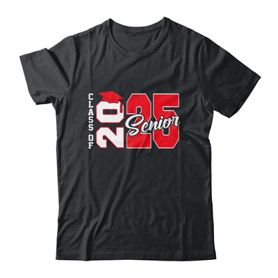 Class Of 2025 Senior 2025 Graduation 2025 Back To School Red Shirt & Hoodie | teecentury