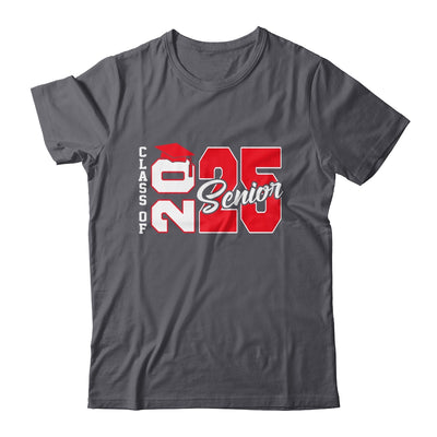 Class Of 2025 Senior 2025 Graduation 2025 Back To School Red Shirt & Hoodie | teecentury