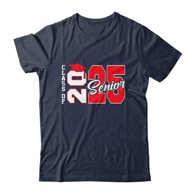 Class Of 2025 Senior 2025 Graduation 2025 Back To School Red Shirt & Hoodie | teecentury