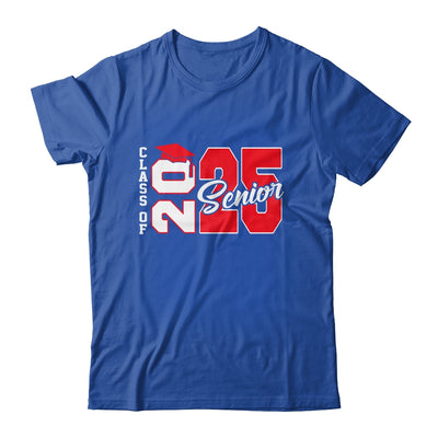 Class Of 2025 Senior 2025 Graduation 2025 Back To School Red Shirt & Hoodie | teecentury