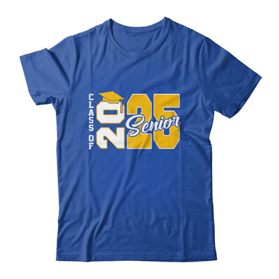 Class Of 2025 Senior 2025 Graduation 2025 Back To School Yellow Shirt & Hoodie | teecentury