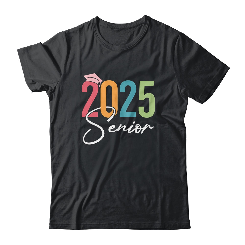 Class Of 2025 Senior 2025 Graduation Retro Back To School Shirt & Hoodie | teecentury