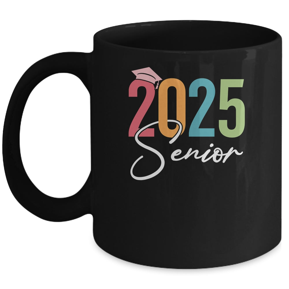 Class Of 2025 Senior 2025 Graduation Retro Back To School Mug | teecentury