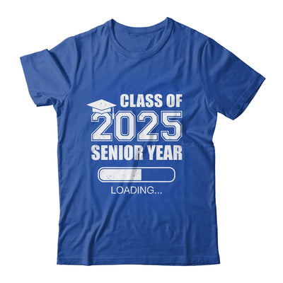 Class Of 2025 Senior Year Loading Funny Senior 2025 Shirt & Hoodie | teecentury