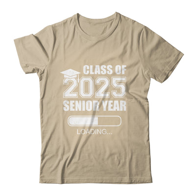 Class Of 2025 Senior Year Loading Funny Senior 2025 Shirt & Hoodie | teecentury