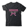 Class Of 2026 Pink Coquette Bow Cap Senior 2026 Graduation Shirt & Hoodie | teecentury
