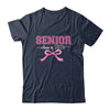 Class Of 2026 Pink Coquette Bow Cap Senior 2026 Graduation Shirt & Hoodie | teecentury