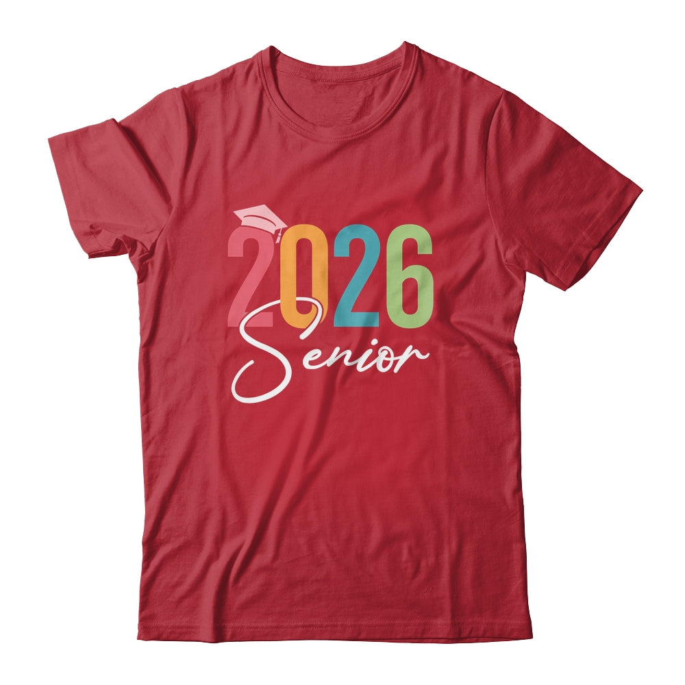 Class Of 2026 Senior 2026 Graduation Retro Back To School Shirt & Hoodie | teecentury