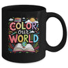 Color Our World Book Reading Program 2025 Summer Reading Mug | teecentury