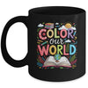 Color Our World Book Reading Program 2025 Summer Reading Mug | teecentury