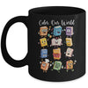 Color Our World Summer Reading 2025 Librarian Teacher Kids Mug | teecentury