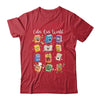 Color Our World Summer Reading 2025 Librarian Teacher Kids Shirt & Hoodie | teecentury