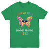 Color Our World Summer Reading Program 2025 Butterfly Youth Shirt | teecentury