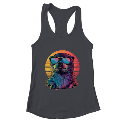 Colorful Art Sunglasses Otter Sea Otters Retro For Men Women Shirt & Tank Top | teecentury