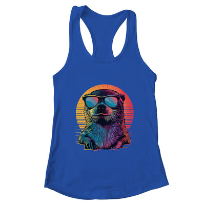 Colorful Art Sunglasses Otter Sea Otters Retro For Men Women Shirt & Tank Top | teecentury