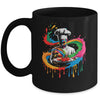 Colorful Chef Design With Splash Art Kitchen Cooking Lovers Mug | teecentury