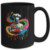 Colorful Chef Design With Splash Art Kitchen Cooking Lovers Mug | teecentury