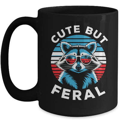 Colorful Racoon With Sunglasses Racoon Funny 4th Of July Mug | teecentury