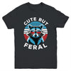 Colorful Racoon With Sunglasses Racoon Funny 4th Of July Youth Shirt | teecentury