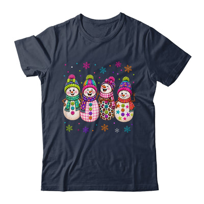 Colorful Retro Snowman Christmas Cute Snowmen Holiday Winter Shirt & Sweatshirt | teecentury