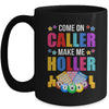 Come On Caller Make Me Holler Bingo Player Quote Bingo Mug | teecentury