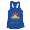 Comin In Hot Funny Pontoon Boat Pontooning Party Boat Shirt & Tank Top | teecentury