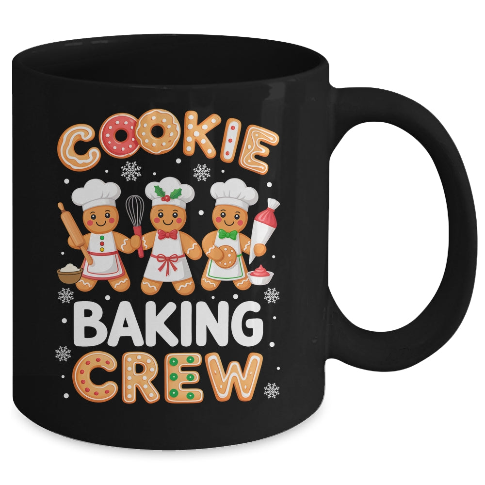 Cookie Baking Crew Christmas Funny Gingerbread Lovers Kids Mug | teecentury